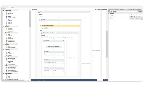 WAREHOUSE MAXX Workflow-Designer – Lagerprozesse visuell konfigurieren